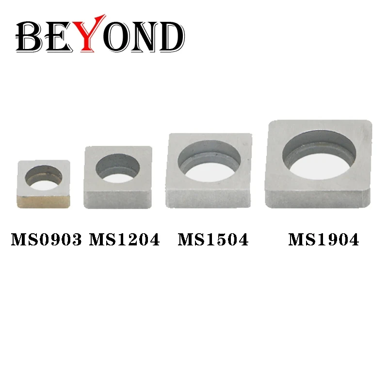 10pcs MS0903 Or SS0903 MS1204 MS1504 MS1904 Turning Tool Holder Accessories Hard Alloy Shim Lathe Tool Holder Accessories