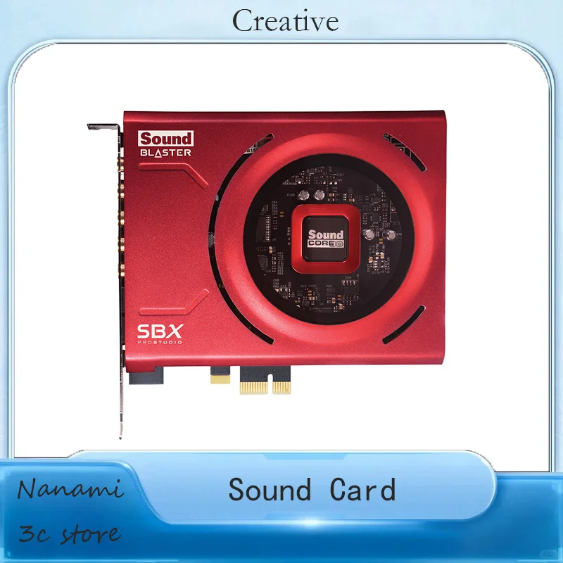 Scheda audio Creative Sound Blaster ZSE, streaming live di celebrità di Internet, giochi di fascia alta integrati, pollo commestibile, computer desktop
