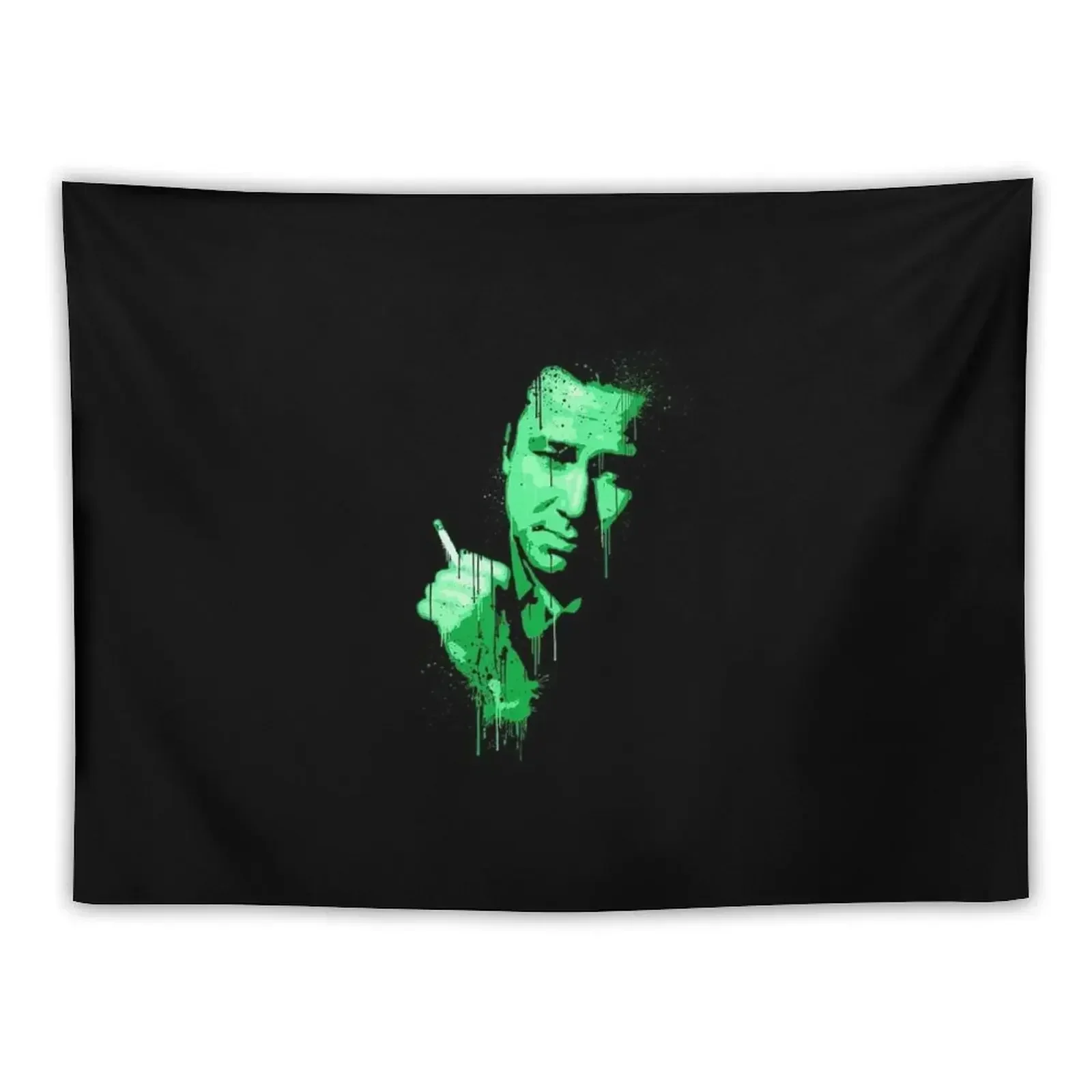 

Bill Hicks (green) Tapestry Bedroom Deco Luxury Living Room Decoration Room Decor For Girls Tapestry