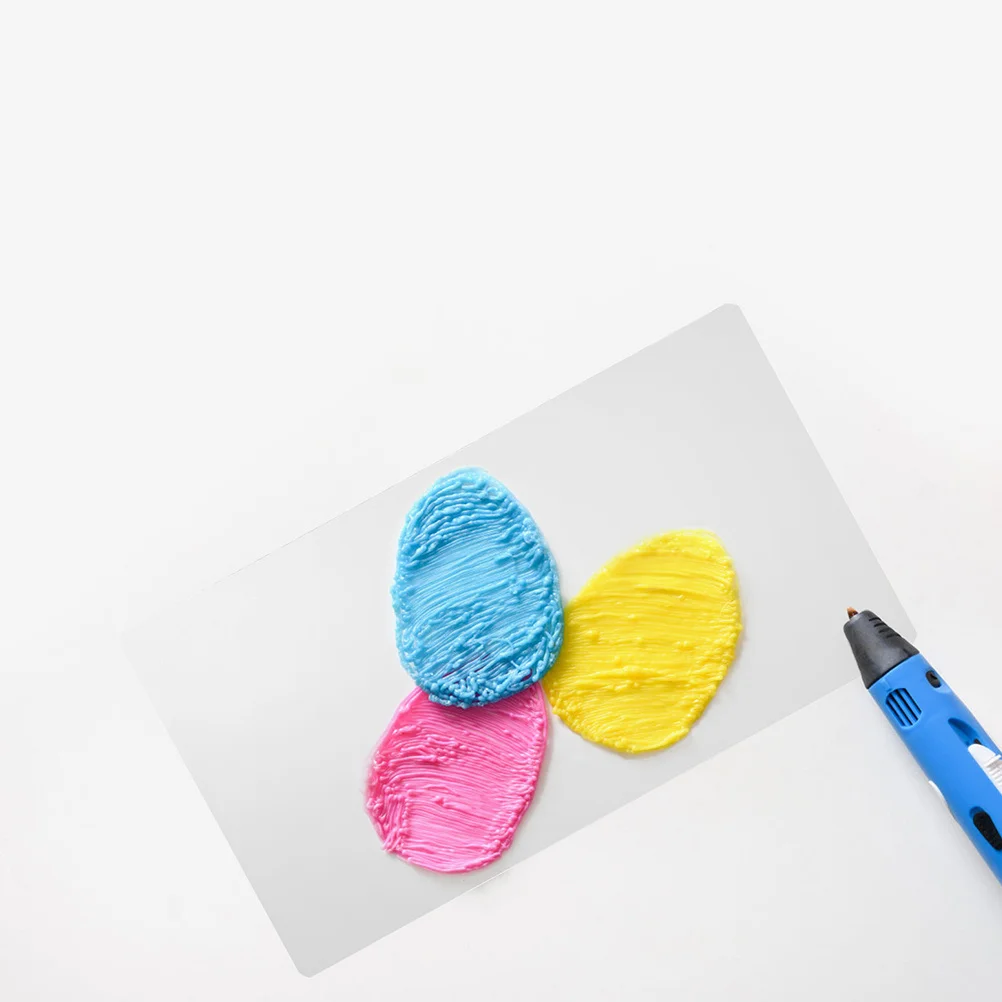 20 قطعة لوحة تتبع الطباعة للأطفال ثلاثية الأبعاد القلم رسم حصيرة اللوحة لوحة توزيع إستنسل بولي كلوريد الفينيل أداة العمل ورق النشاط الحرفي الفني