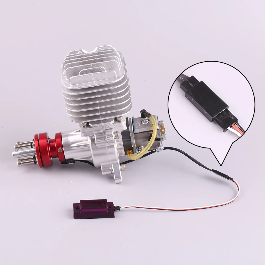 RCGF Electronic Tachometer RC Model Use Ignition for Motor RPM Revolutions Speed Measurement Meter