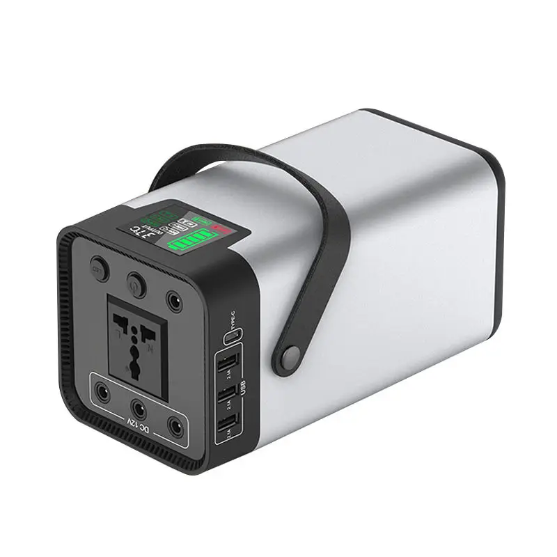 

Portable Outdoor Power Station 200 Watts Solar Generator Outdoor Emergency Battery Power Station