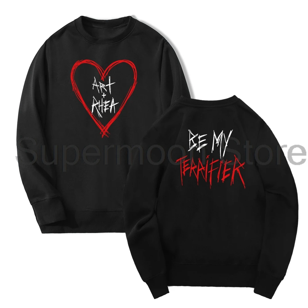 

Свитшоты Rhea Ripley Terrifier Be My Terrifier Merch с длинными рукавами, уличная одежда для женщин и мужчин