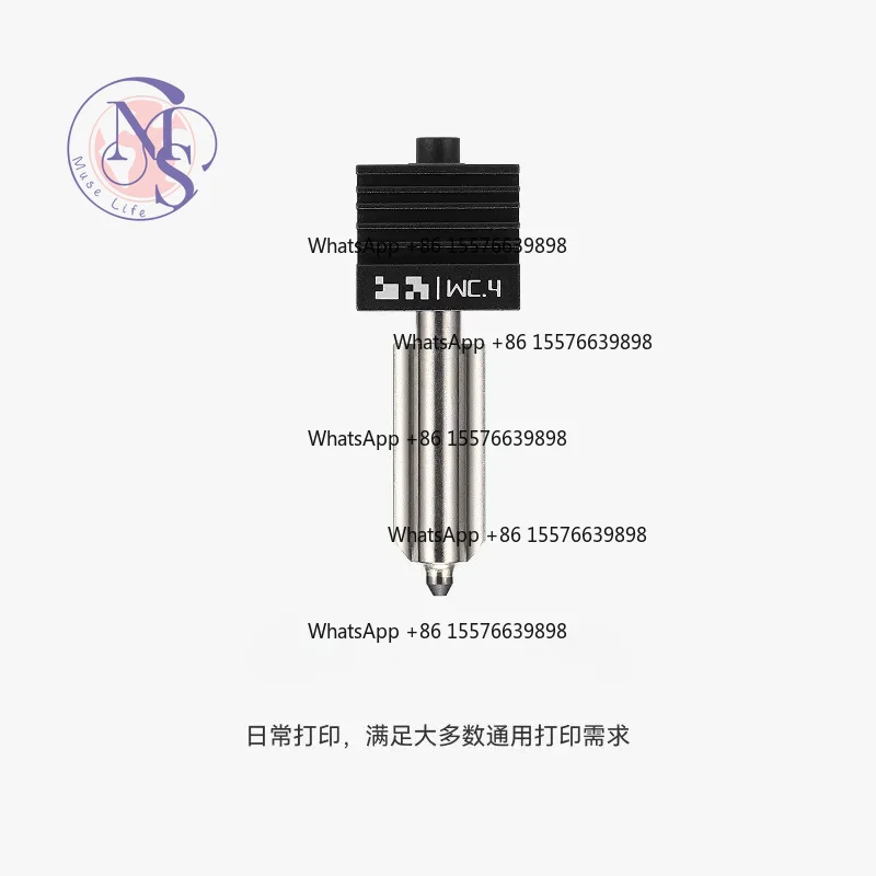Tungsten Carbide Hotend Nozzle, Standard Flow 0.4/0.6/0.8mm, 3D Printer Replacement Accessories