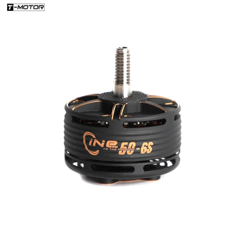 T-Motor CINE60 โดรนมอเตอร์ - เครื่องยนต์ไร้แปรงถ่าน 6S 1600KV สําหรับการถ่ายภาพ FPV