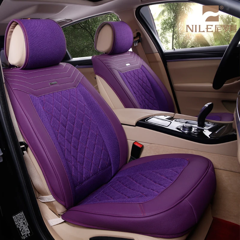 The Full Car Seat Covers Protecting Vehicle Seat Long Time Comfortable Car Interior Accessories