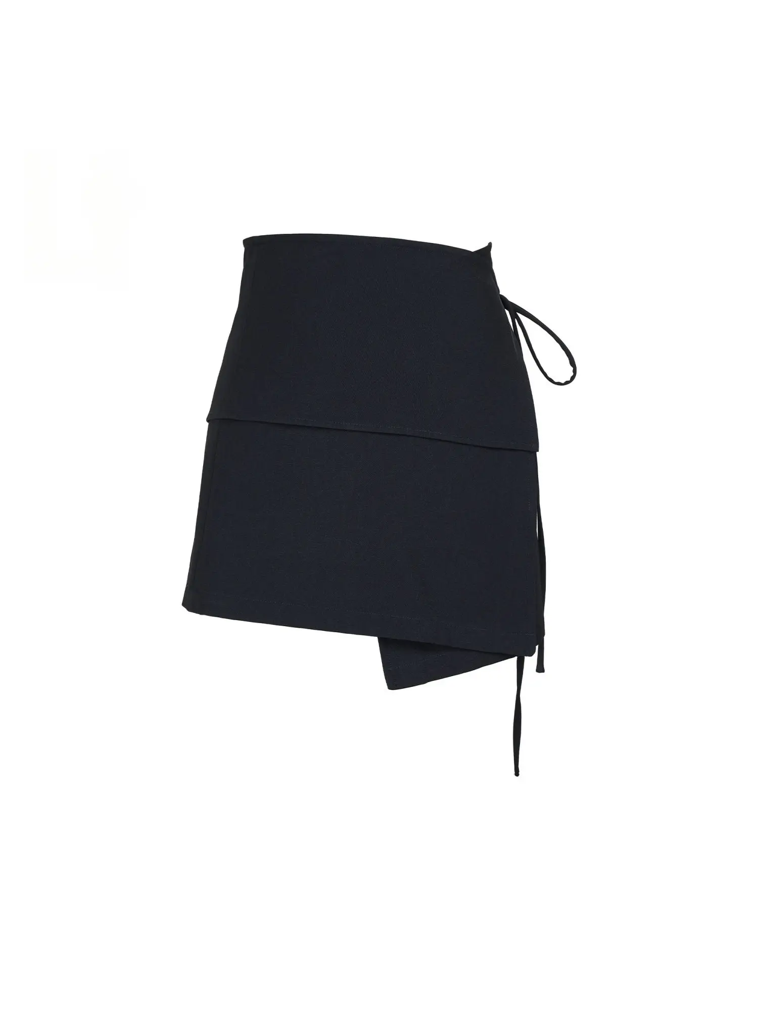 Saia  Preta de Cintura Alta Forever 21 para Mulheres, Estilo Casual Slimming, Sexy e Chic