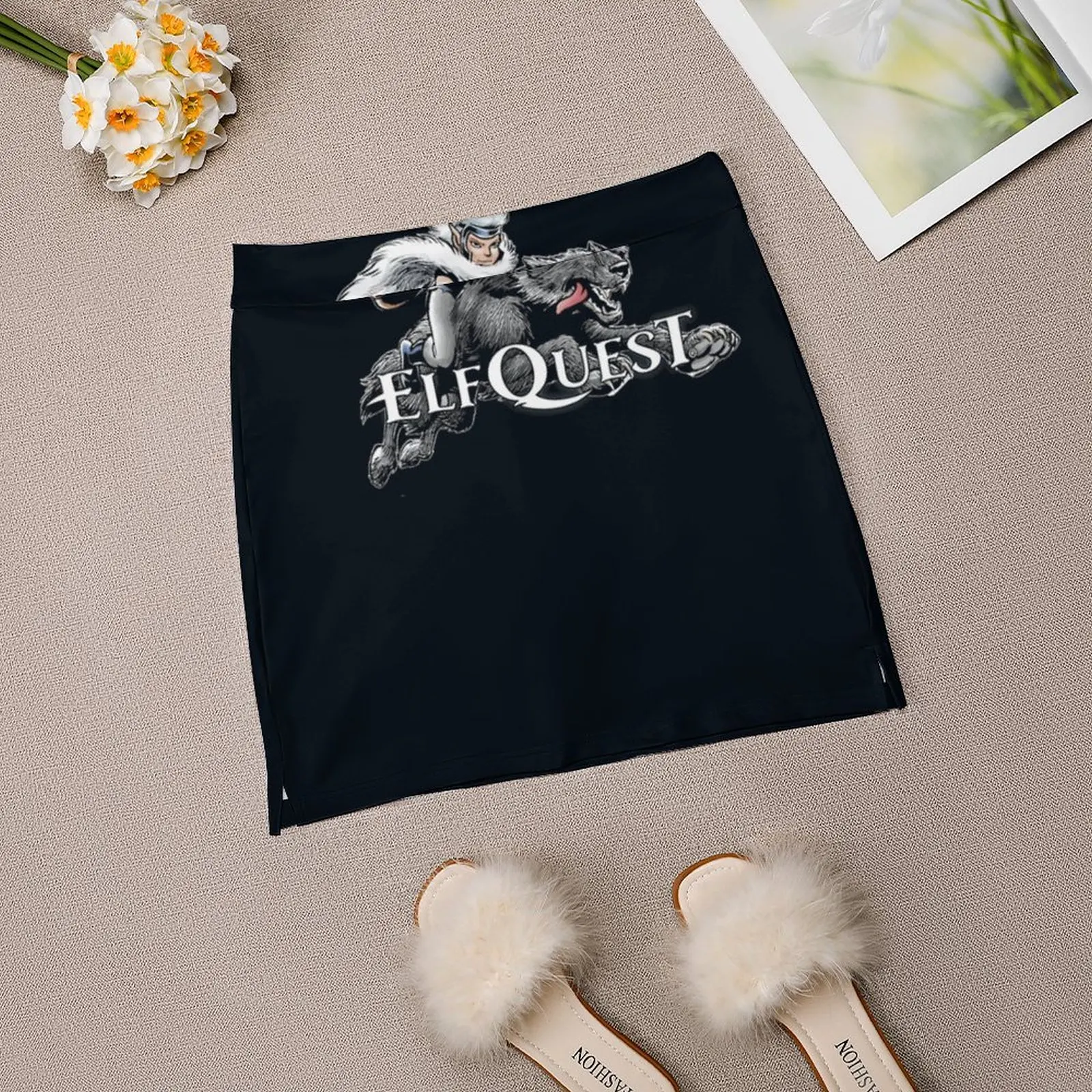 Elfquest: Skywise And Starjumper Letnie szorty damskie Spódnica 2 w 1 Fitness Spódnica do jogi Spódnice tenisowe Elfquest Elf Elves Fantasy