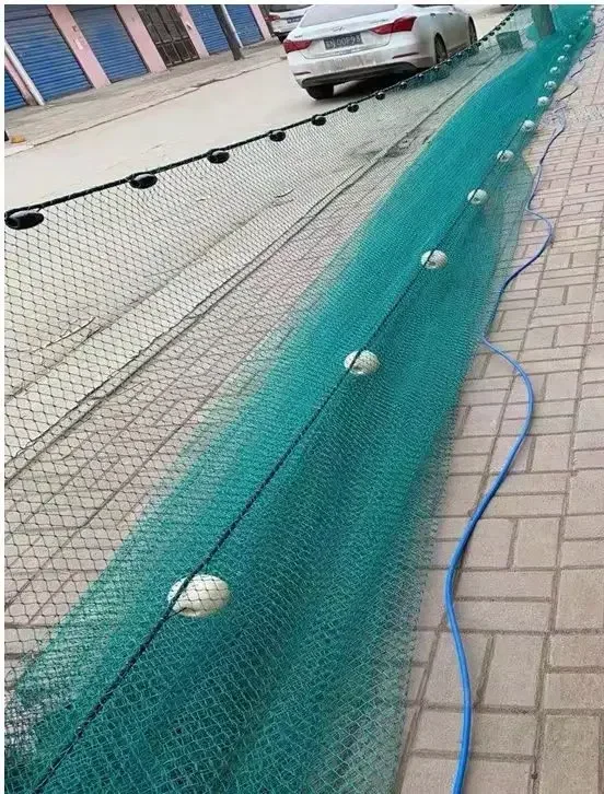 Customizable HDPE fishing net with large float for sardine herring purse seine folded trawl fishing net