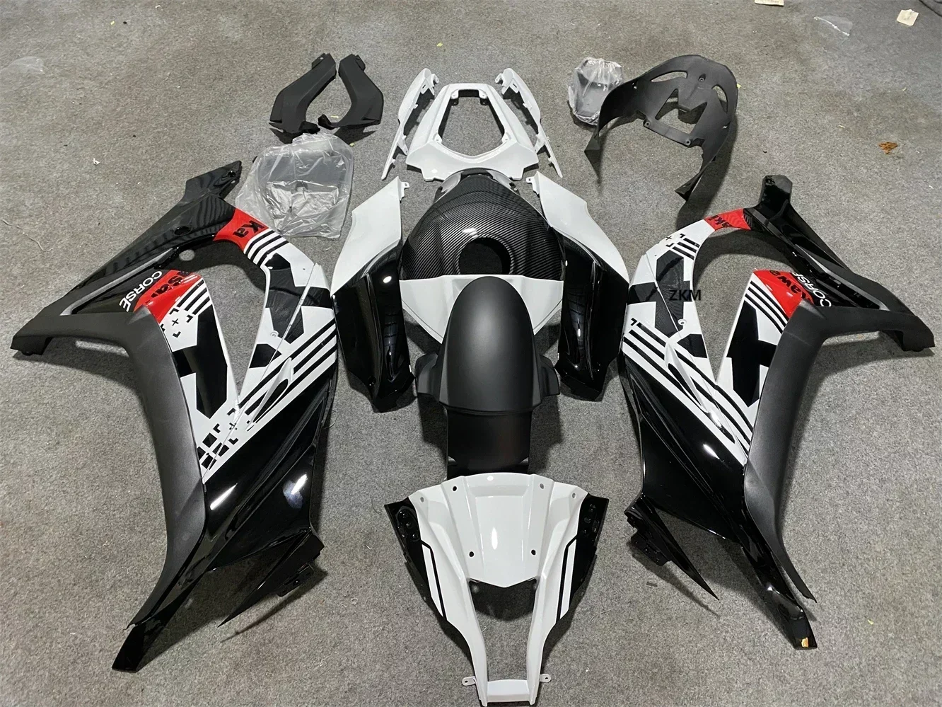 

ABS Injection For ZX-10R ZX10R 2011 2012 2013 2014 2015 Motorcycle Fairing ZX 10R Carbon fiber paint tank cover