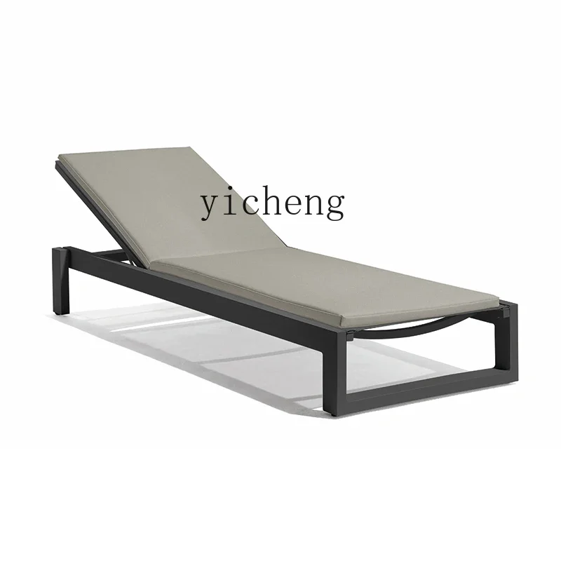 Sun Lounger Swimming Pool Beach Lying Bed Villa Courtyard Terrace Leisure Armchair
