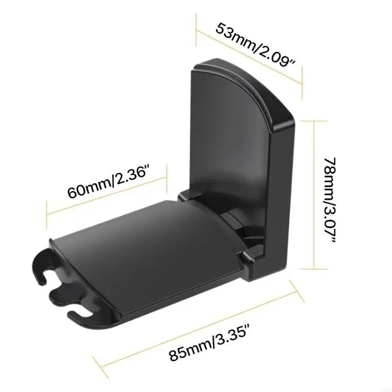 J1HD 접이식 헤드폰 홀더 벽 마운트 행거 디스플레이 랙 창조적 인 컴퓨터 e 스포츠 이어폰 헤드셋 스탠드