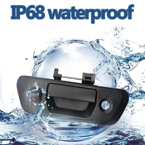 Imagen 2 del producto CCD NTSC cámara de visión trasera de coche cámara de visión trasera manija de puerta trasera para Nissan Navara D23 NP300 2015 2016 2017 2018