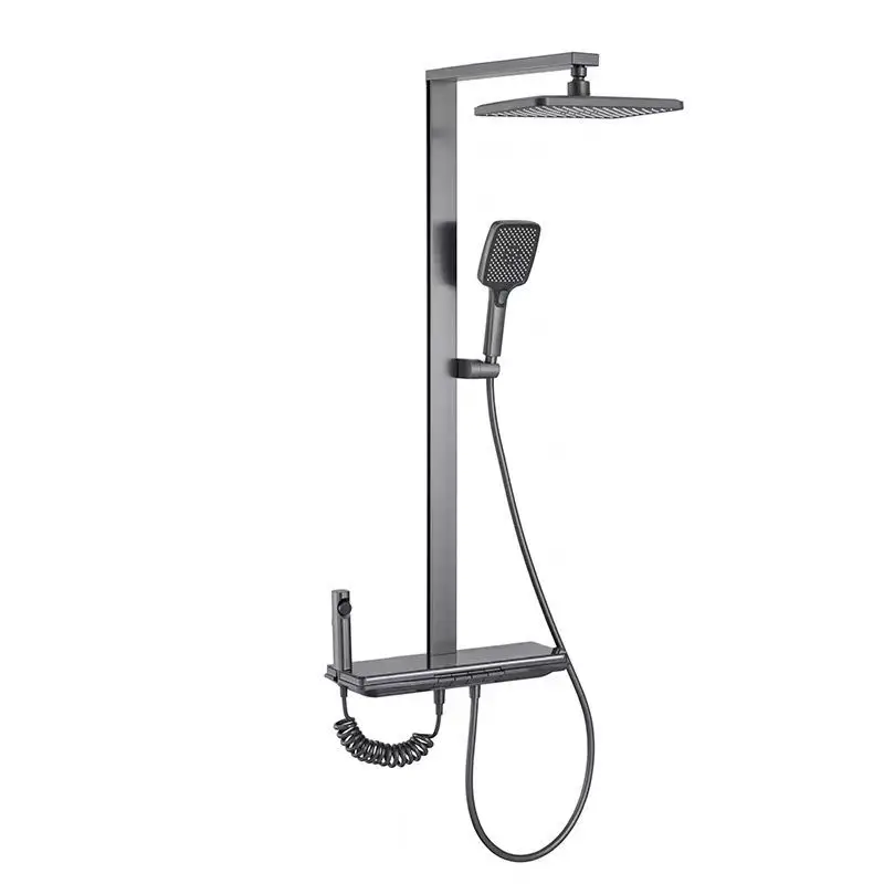 

Large storage, digital display, thermostatic shower set, household, shower shower