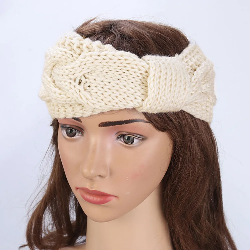 

6pcs Knitted Headbands Warm Elastic Ear Protection Hairbands For Women Outdoor Hair Accessories Lightweight Skin-Friendly Ear