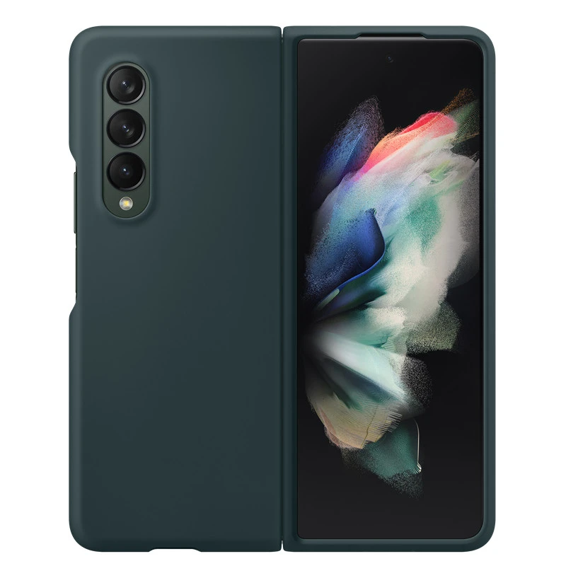 Original For Samsung Galaxy Z Fold 3 Case Silicone Cases Protective Fold3 5G Cover, EF-PF926