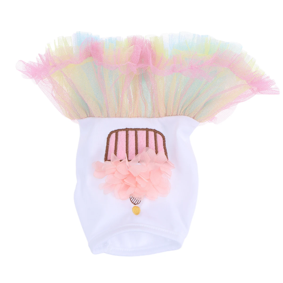 

Cake Skirt Pet Clothing Colorful Puppy Section Stretchy Dog Clothes Summer Cotton Material Fashion Design Small Dogs Outdoor