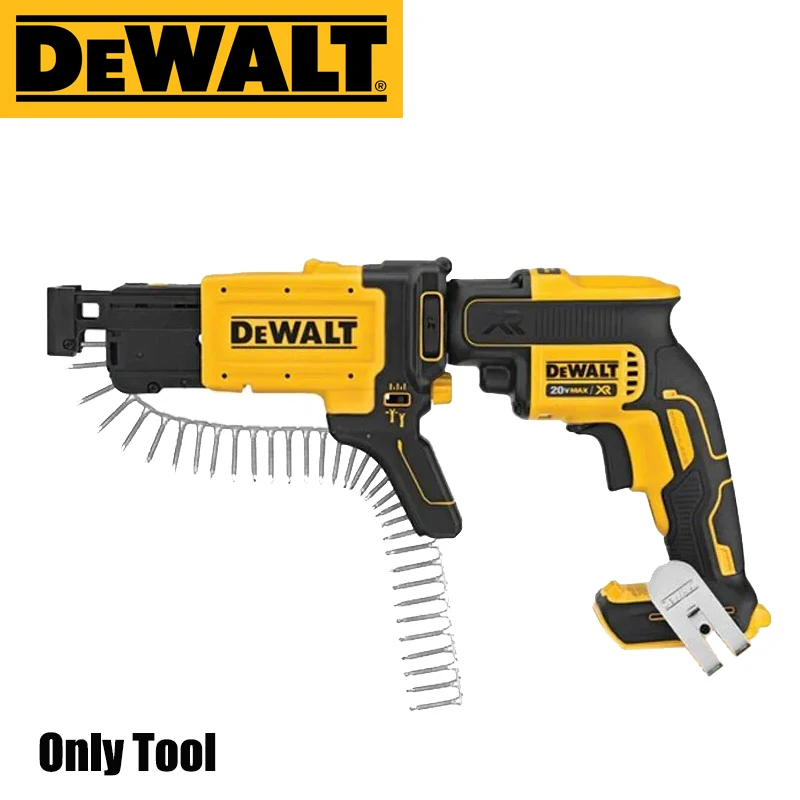 DEWALT DCF620 DCF6202 Genuine Edition Original XR 20V Drywall Screw Gun Including Attachments Brushless 360 Degree Rotation Nail