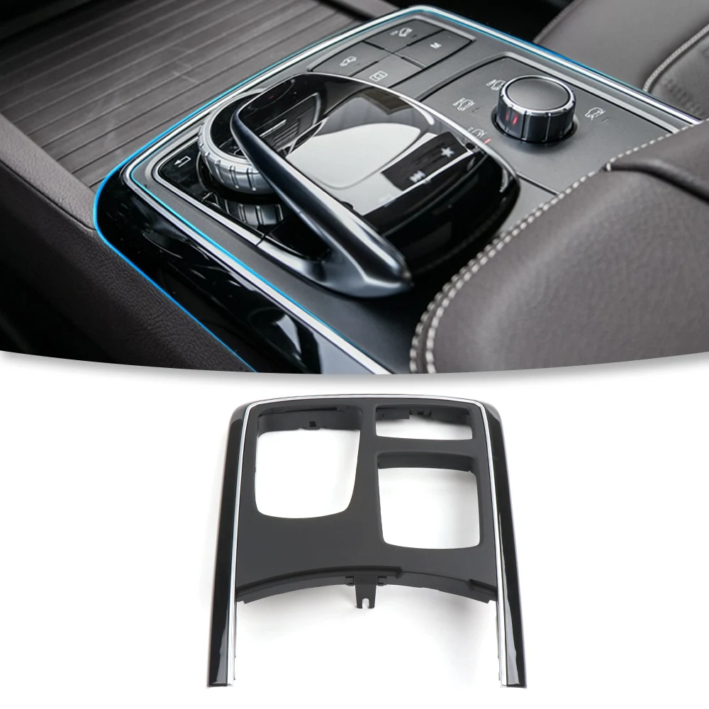 Car Center Console Multifunctional For Mercedes Benz W166 W292 M GL GLE GLS Operation Panel Module Cover Decorative Panel