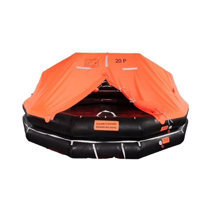 CCS Certified Inflatable Throw-Overboard Life Raft-Self-Righting for Yacht/Fishing Boats Made in China Other Part