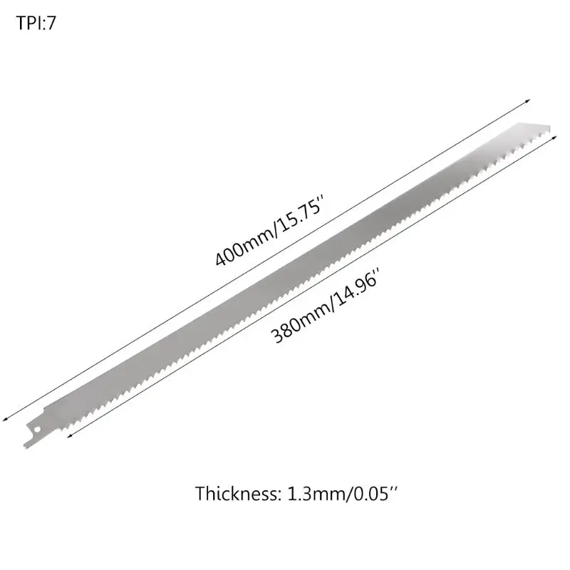 Lưỡi cưa chuyển động lại bằng thép không gỉ 400mm Hiệu quả để cắt gỗ f Thả vận chuyển