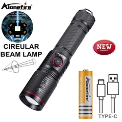 20W Zoom Round Beam Light LED Powerful Flashlight USB Rechargeable Torch Camping Outdoor Hunting Fishing Hiking Lighting Lamp