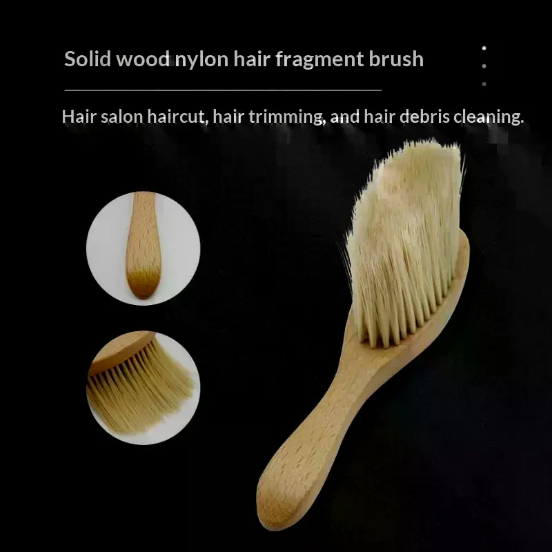 Barbertop Neck Duster Hairdressing Cleaning Brush Hair Brush Remove Soft Brush Salon Stylist Barbershop Tools