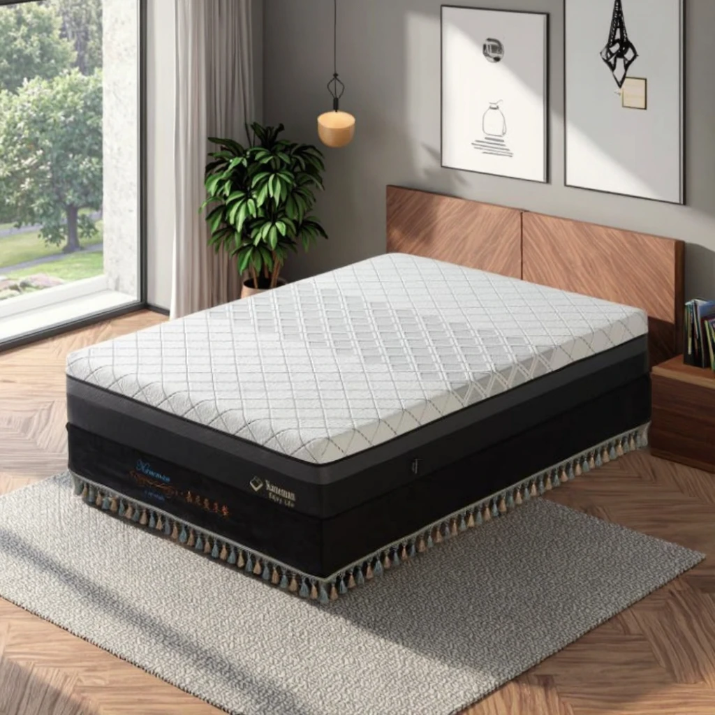 

12 inch Compressed Royal comfort Foam Mattress Full Queen king Size Beauty Rest Memory Foam Mattress Compress in a Box