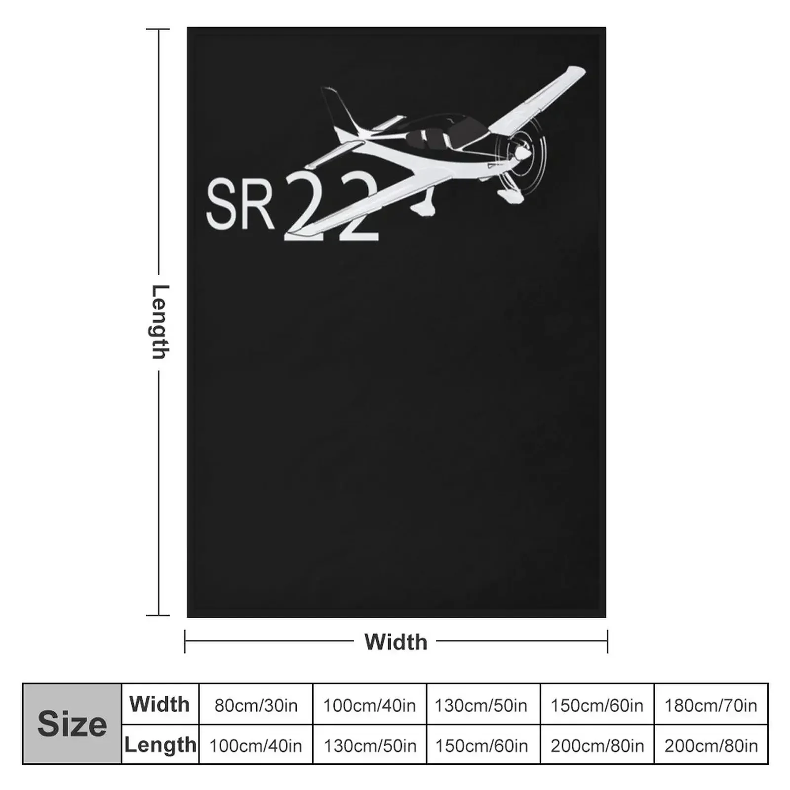 Cirrus SR22 Essential T-Shirt.png Throw Blanket For Baby Luxury St Sofa Quilt Decorative Sofas Blankets