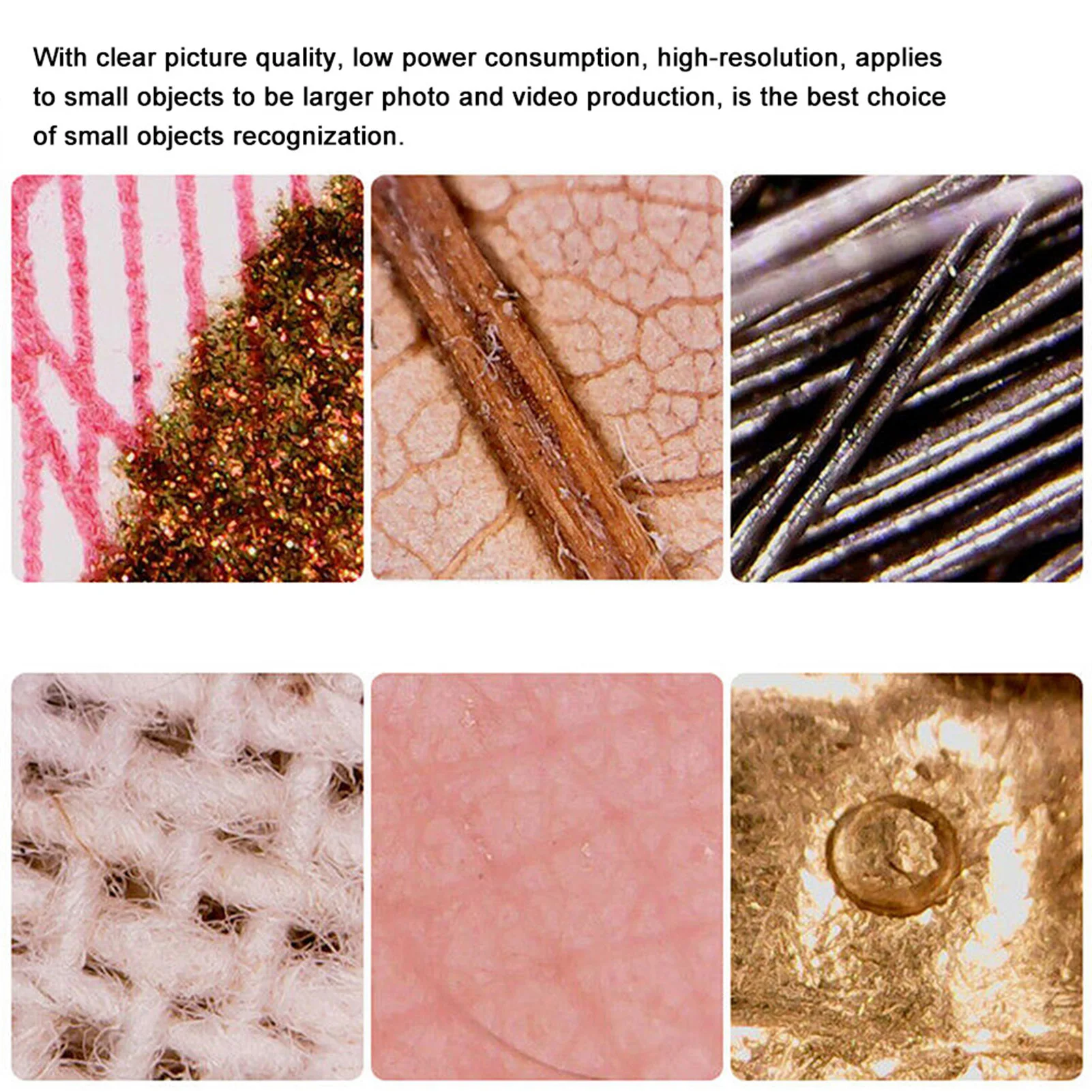 Digitale microscoopcamera LED-microscoop X4 1600X LED-microscoop Digitale microscoopcamera HD Handmicroscoop met beugel