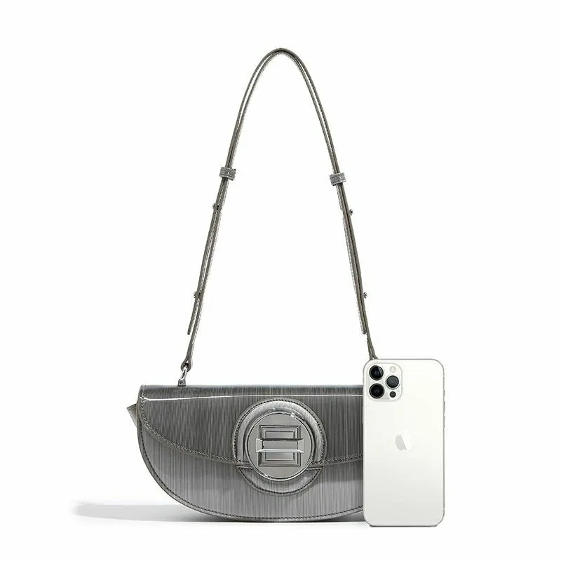 Phantom Moon  Space Handbag Summer New 6D Gradual Change Technology Messenger Bag High Sense Niche Armpit Bag Exquisite Simple