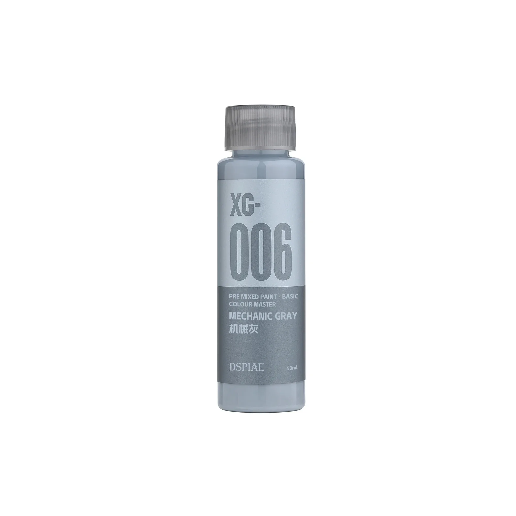 DSPIAE XG Serie Pre Gemengde Verf Basiskleur 50ML Op waterbasis voor Gundam Schaalmodel Kleurgereedschap Airbrush Handschilderen DIY