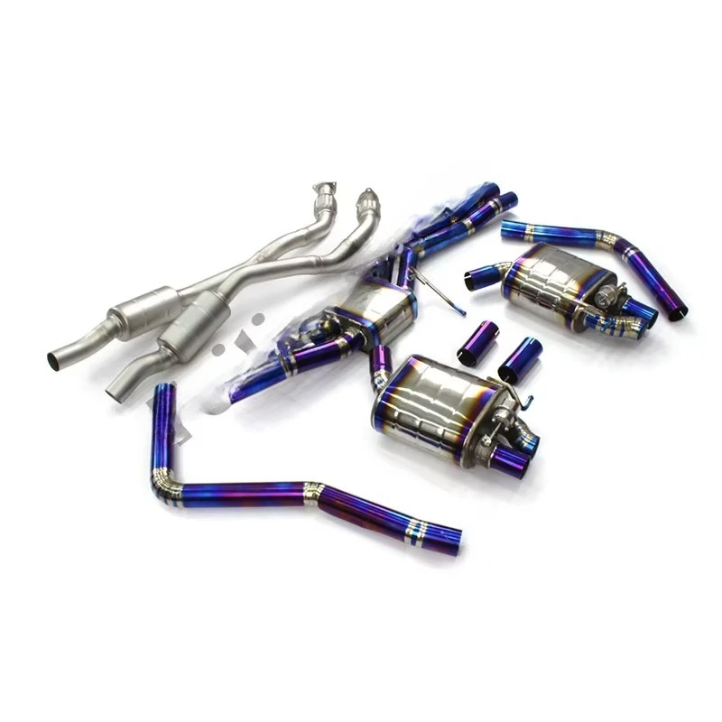 

S6/S7/RS6/RS7/C7 C8 4.0T 2019-2023 Titanium Exhaust System High Performance Exhaust Pipe Muffler