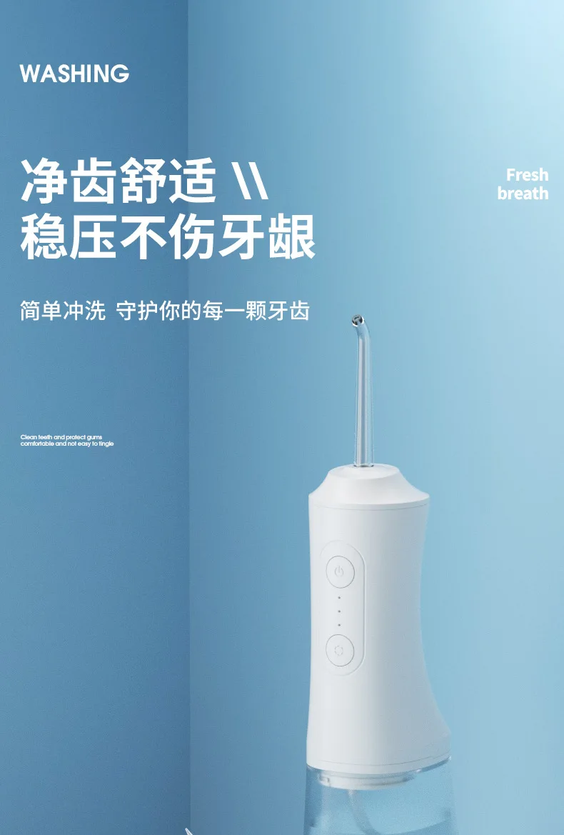 Electric Water Flosser For Teeth Cleaning Oral Care Dental Irrigator With Large Tank Home Use