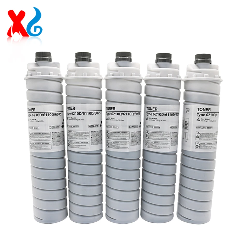 

Картридж с тонером 6210D для Ricoh 1060 1075 2060 2075 MP7500 6000 7000 8000 6001 7001 8001 9001 6002 7502 9002 черные чернила 1000 г