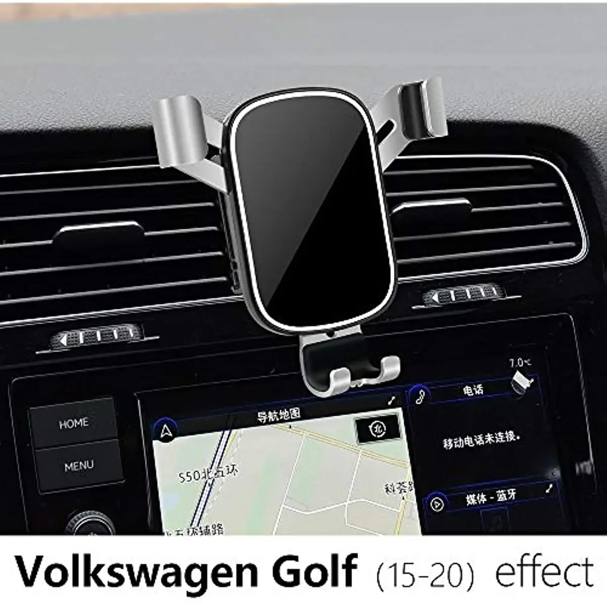 Car Phone Holder 2015-2020 for Volkswagen Golf Accessories Navigation Bracket Interior Decoration Mobile Cell Phone Mount Stand