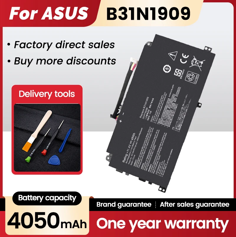 B31N1909 High quality For ASUS B31N1909 notebook battery ASUS B2402CBA BX325JA UX325EA UX325JA UX363EA