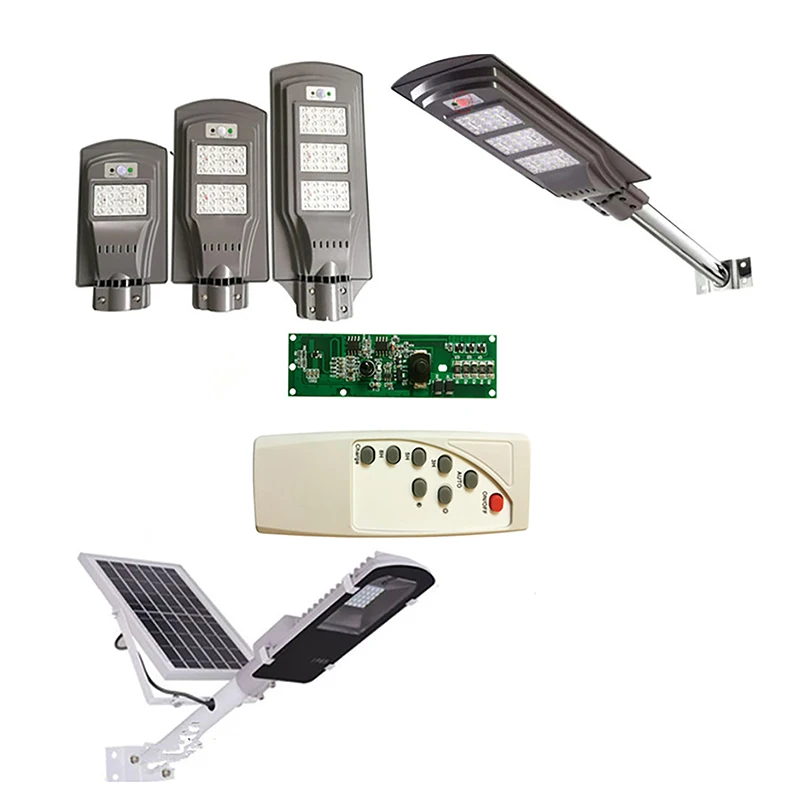 Automatic Control Lamp Board With Remote Control Solar LED Driver Board Multi-function Practical Creative Human Body Induction