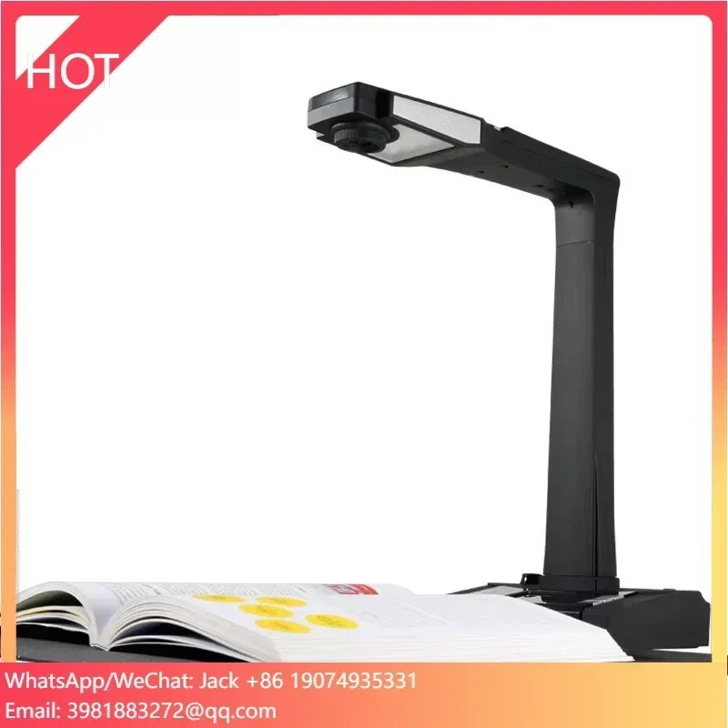 

Portable Document Scanner 4896x3672 A3 Format Document Scanner OCR Book Scanner and Document Reader USB Connectivity for Use