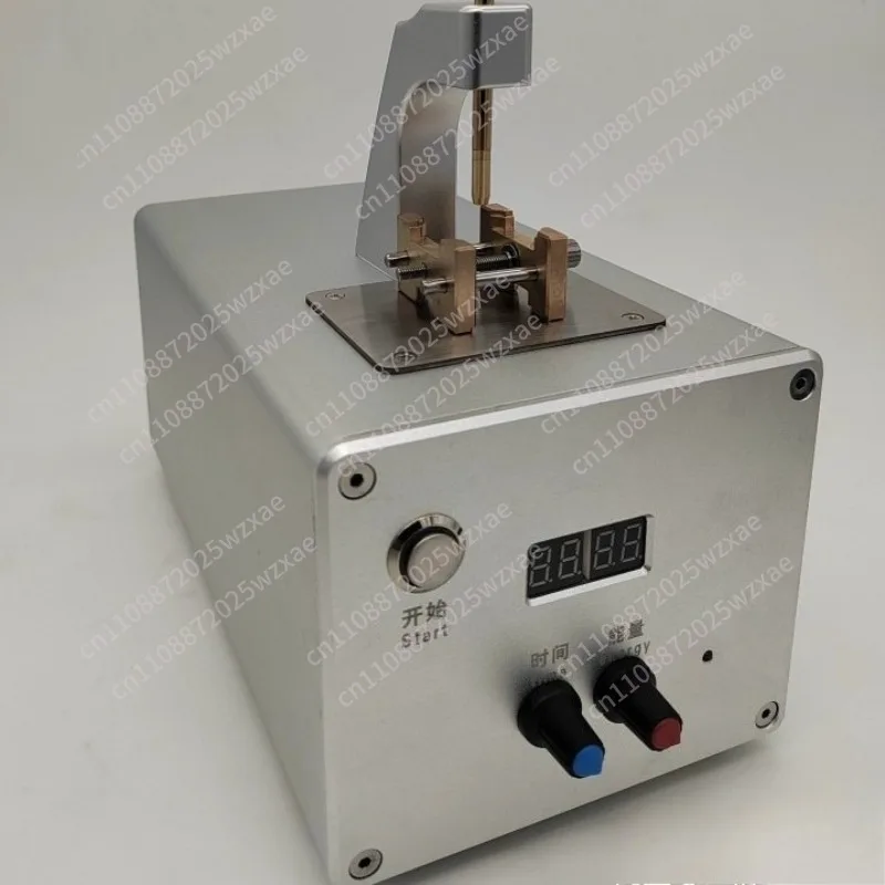 Watch repairman, tool welding dial machine literal foot literal welding machine welding spring with carbon head literal foot