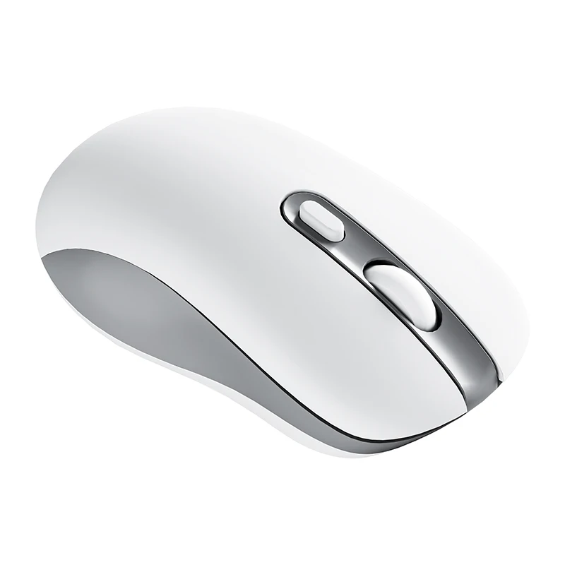 Mouse Bluetooth sem fio recarregável sem fio, Mouse sem fio Tri-Mode, 3 Ratos Ergonômicos Ópticos DPI Ajustáveis para Laptop, PC, iPad, 2.4G
