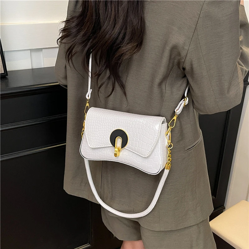 حقيبة يد جلدية أنيقة كلاسيكية مشهورة للنساء حقائب يد ذات علامة تجارية فاخرة على طراز المصمم الشهير