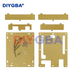 One set Transparent Acrylic Box Clear Enclosure for Arduino UNO R3 Case With Screws