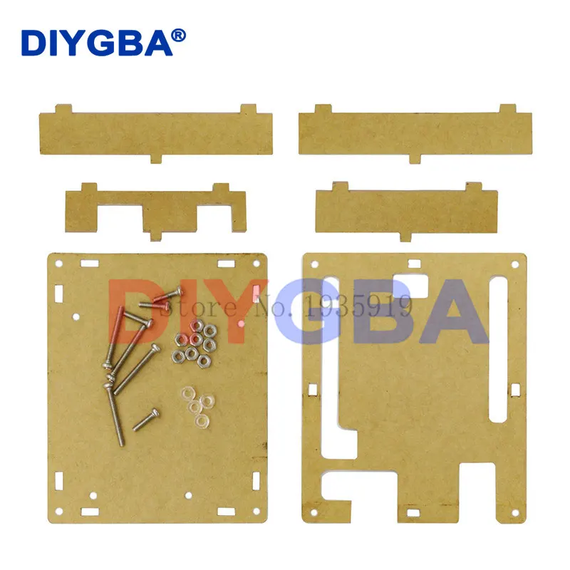 One set Transparent Acrylic Box Clear Enclosure for Arduino UNO R3 Case With Screws