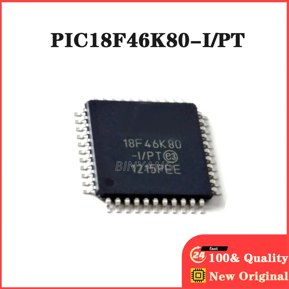 New Original Stock IC Electronic Components 10pieces  PIC18F46K80-I/PT  PIC18F46K TQFP44