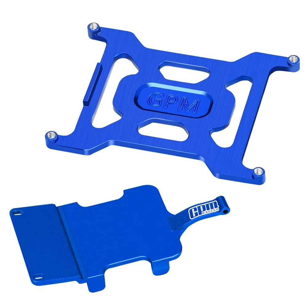 GPM Metal Aluminum Alloy Battery Holder & ESC RECEIVER Mount for LOSI 1/24 Micro-B 2WD Buggy RTR LOS00007 Upgrade Accessories