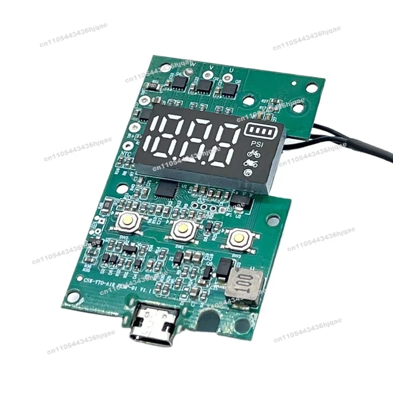 Electric Air Pump Brushless Motor Controller PCBA Driver Board Circuit Board with Digital Display