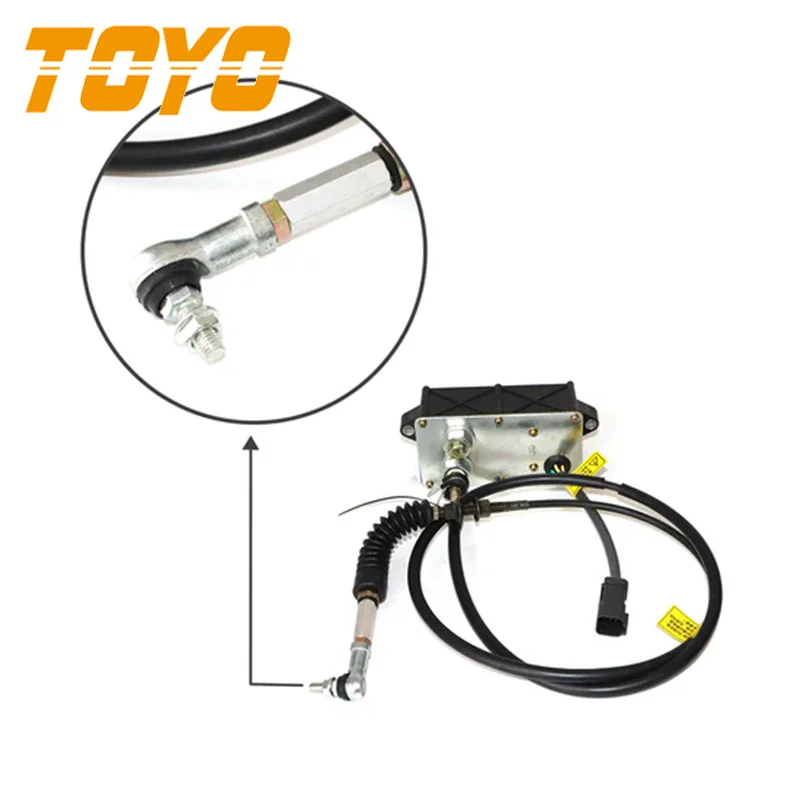 

TOYO R220-7 R225-7 Excavator Throttle Accelerator Motor Actuator 21EN-32260 21EN-32300 11E9-62101