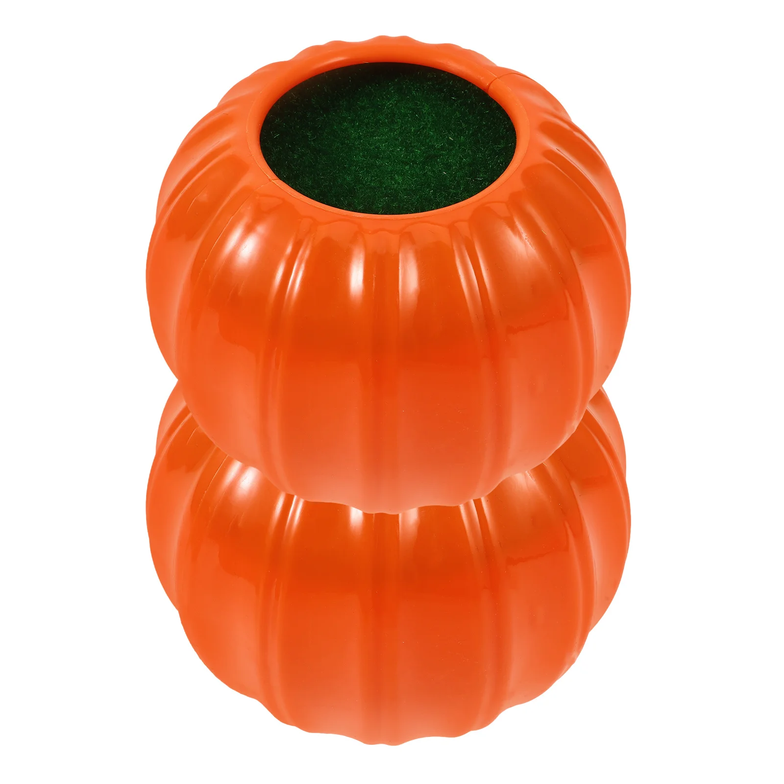 

2Pcs Pumpkin Flower Vase Artistic Rustic Finish Floral Arrangement Holder Home Bedroom Decor Pumpkin Flower Vase