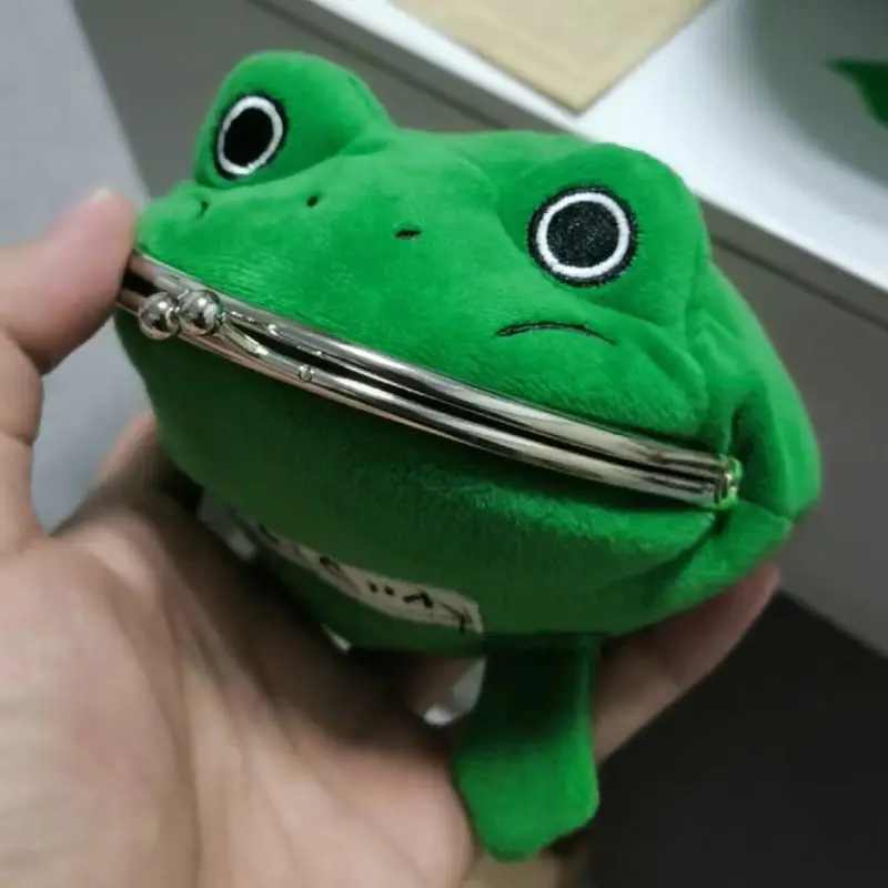 Em estoque genuíno naruto anime sapo carteira moeda bolsa chaveiro bonito sapo dos desenhos animados cosplay bolsa para mulheres saco acessórios presentes